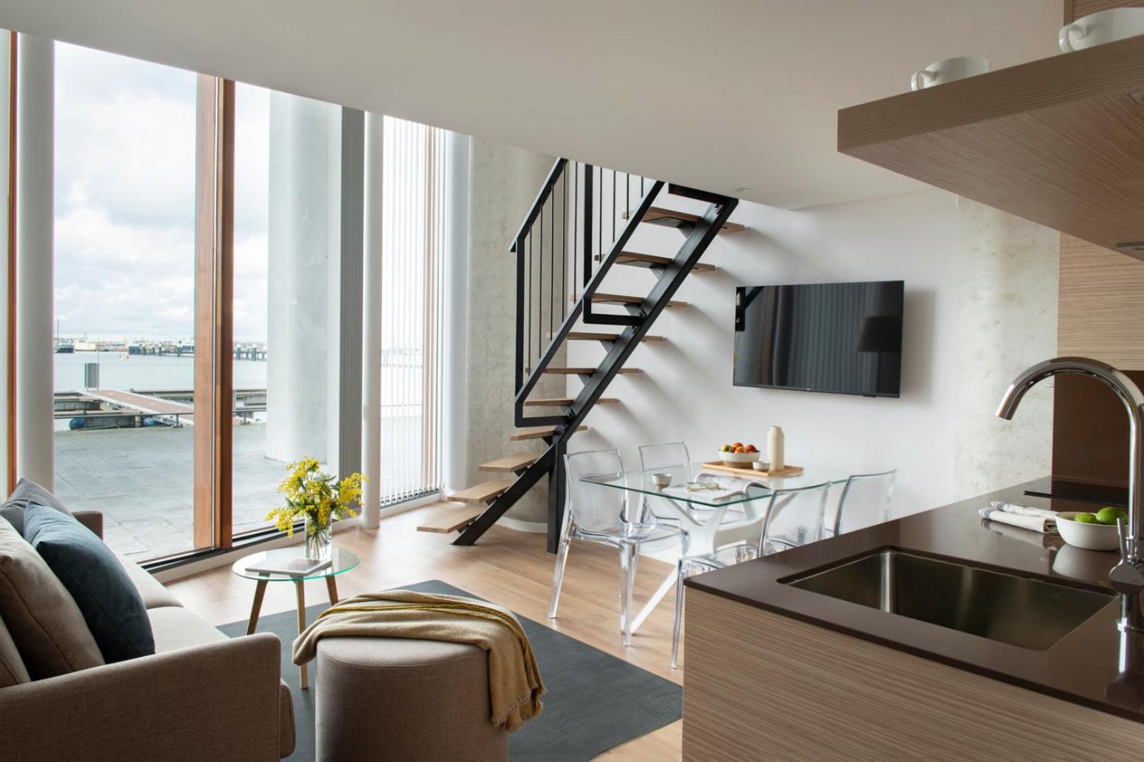 Apartamento de 2 dormitorios con vistas al río