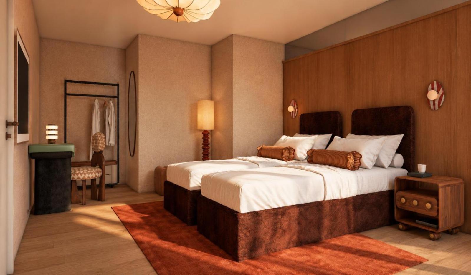 Quarto Urban com 2 Camas de Solteiro