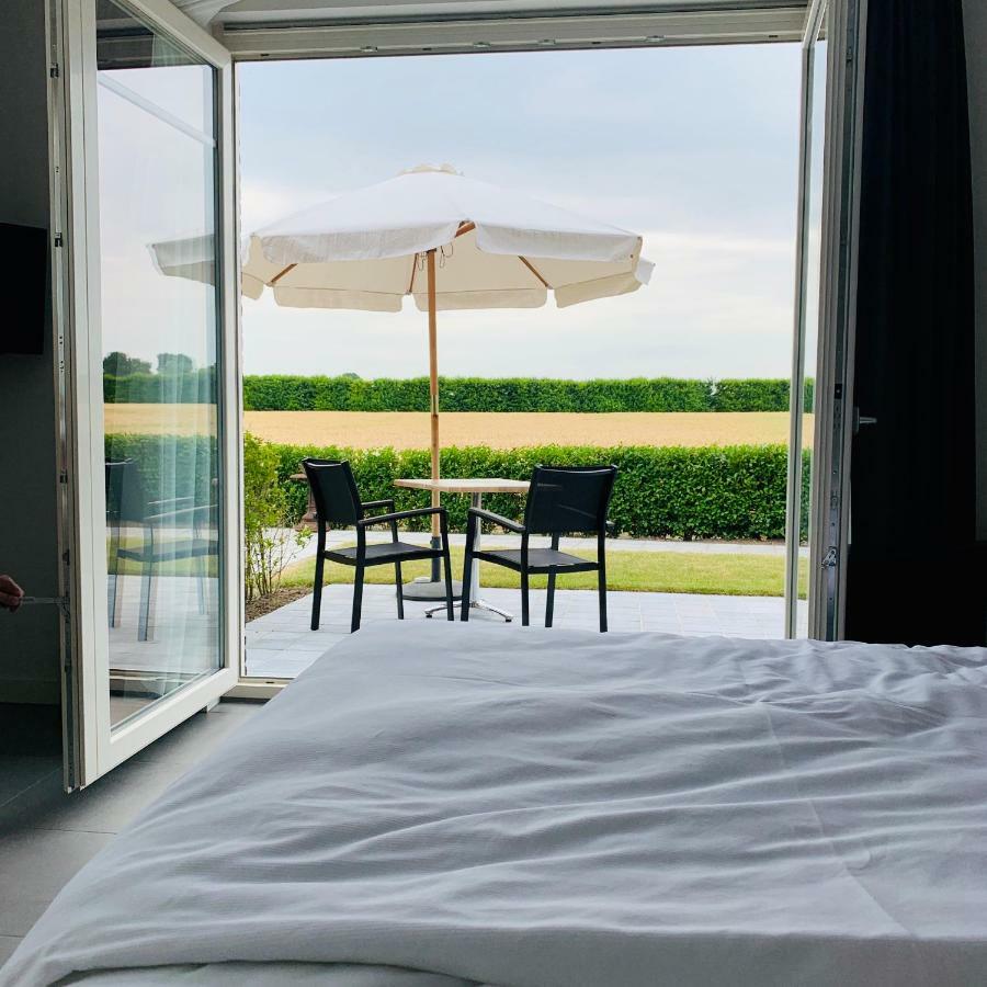 Deluxe Doppel-/Zweibettzimmer mit Gartenblick